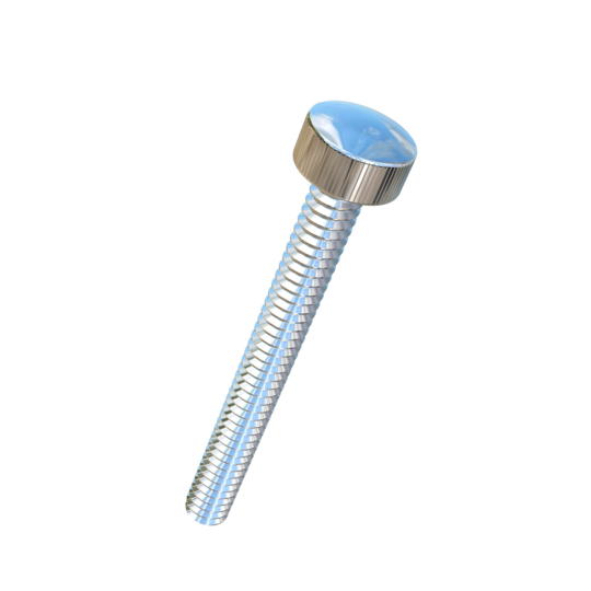 Titanium #10-24 X 1-3/4 UNC Knurled Allied Titanium Thumb Screw