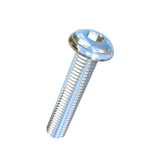 Titanium #10-32 X 1 UNF Button Head Socket Drive Allied Titanium Machine Screw