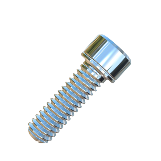 Titanium #12-24 X 11/16 inch UNC Socket Head Allied Titanium Machine Screw with 3A Threads