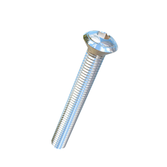 Titanium #12-28 X 1-3/4 UNF Oval Head Socket Drive Allied Titanium Machine Screw