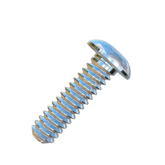 Titanium #6-32 X 1/2 UNC Button Head Socket Drive Allied Titanium Machine Screw with 3A Threads