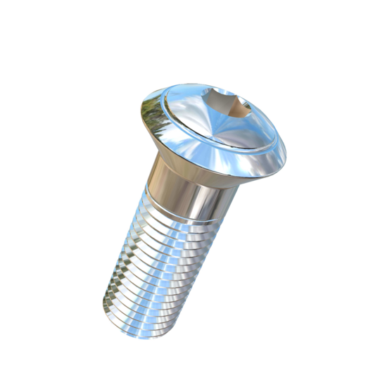 Titanium 1-8 X 3 UNC Oval Head, Socket Drive,  Allied Titanium Cap Screw