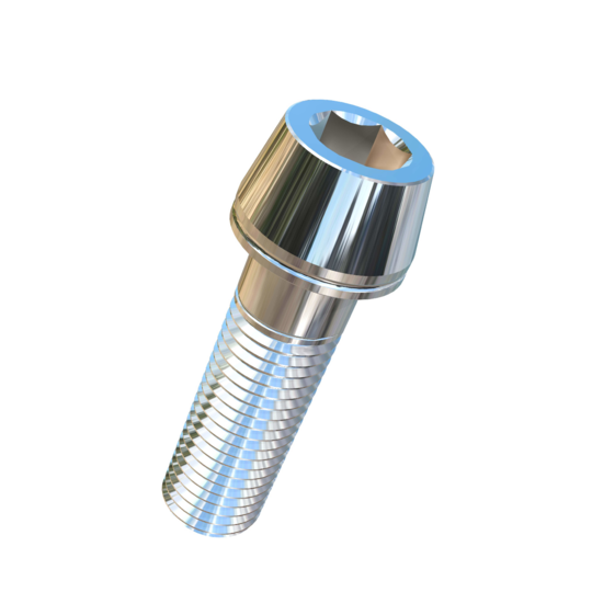 Titanium 1-8 X 3-1/4 UNC Allied Titanium Taper Head Socket Drive Cap Screw