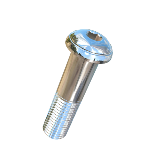 Titanium 1-8 X 4 UNC Button Head Socket Drive Allied Titanium Cap Screw