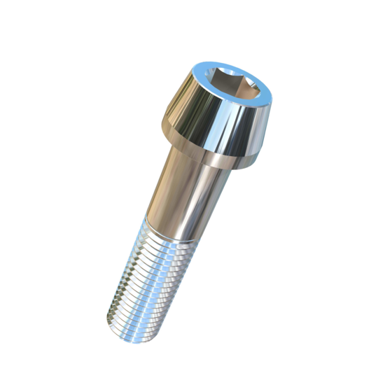 Titanium 1-8 X 4-1/4 UNC Allied Titanium Taper Head Socket Drive Cap Screw