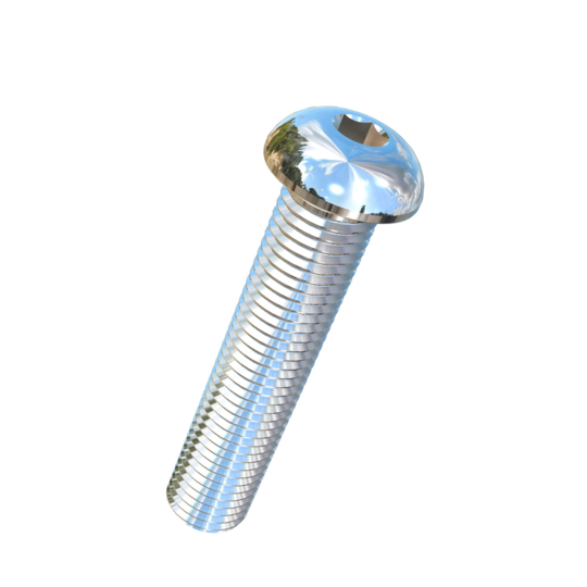 Titanium 1-8 X 4-3/4 UNC Button Head Socket Drive Allied Titanium Machine Screw