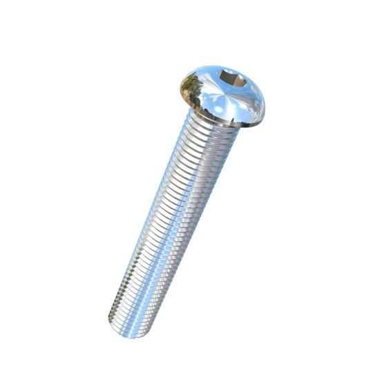 Titanium 1-8 X 6 UNC Button Head Socket Drive Allied Titanium Machine Screw