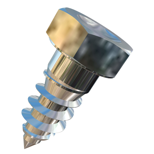 Titanium 1/2 X 1-1/4 Dimpled Hex Head Allied Titanium Lag Screw