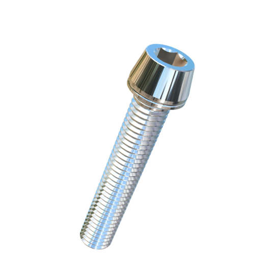 Titanium 1/2-13 X 2-3/4 UNC Allied Titanium Taper Head Socket Drive Machine Screw