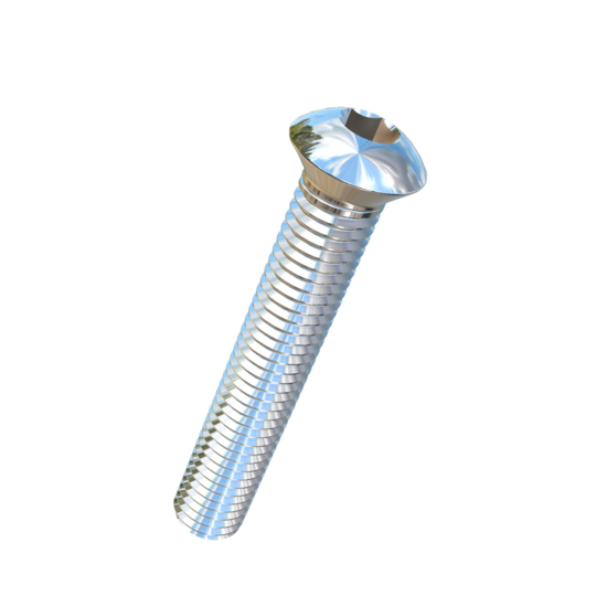 Titanium 1/2-13 X 3 UNC Oval Head, Socket Drive,  Allied Titanium Machine Screw