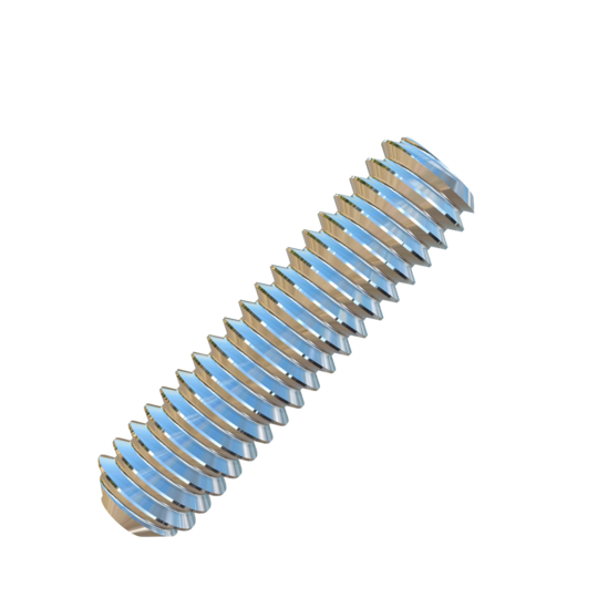 Titanium 1/4-20 X 1 inch UNC Allied Titanium Set Screw, Socket Drive with Flat Point