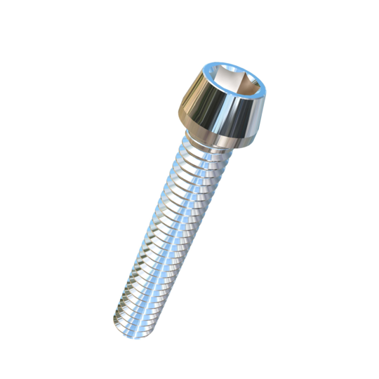 Titanium 1/4-20 X 1-1/2 UNC Allied Titanium Taper Head Socket Drive Machine Screw