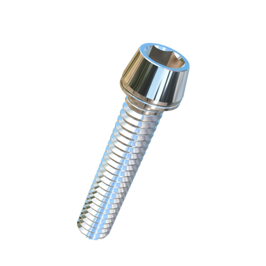 Titanium 1/4-20 X 1-1/4 UNC Allied Titanium Taper Head Socket Drive Machine Screw