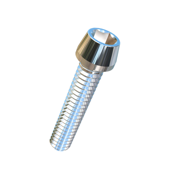 Titanium 1/4-20 X 1-1/4 UNC Allied Titanium Taper Head Socket Drive Machine Screw