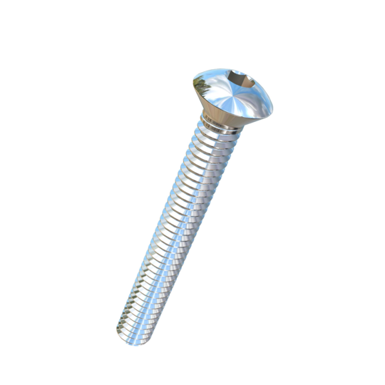 Titanium 1/4-20 X 2 UNC Oval Head Socket Drive Allied Titanium Machine Screw