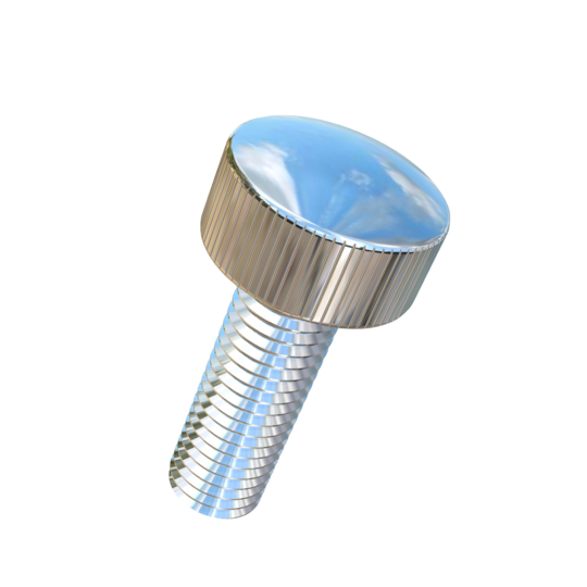 Titanium 1/4-28 X 3/4 UNF Knurled Allied Titanium Thumb Screw