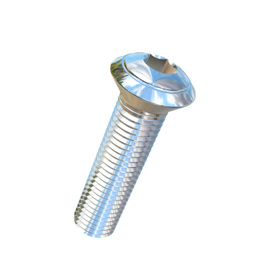 Titanium 3/4-10 X 3 UNC Oval Head, Socket Drive,  Allied Titanium Machine Screw