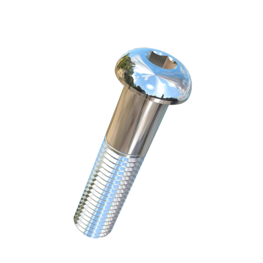 Titanium 3/4-10 X 3-1/4 UNC Button Head Socket Drive Allied Titanium Cap Screw