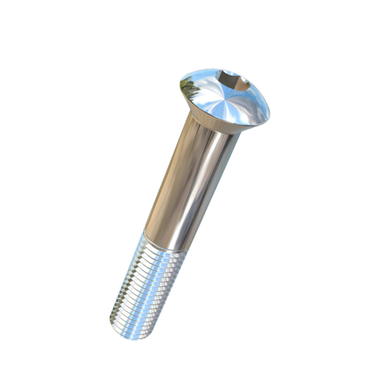 Titanium 3/4-10 X 4-1/2 UNC Oval Head, Socket Drive,  Allied Titanium Cap Screw