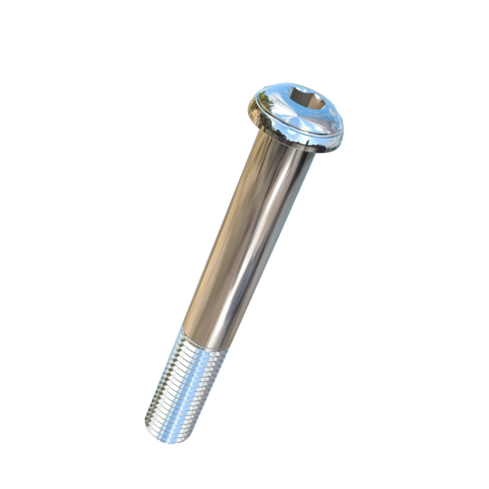 Titanium 3/4-10 X 5-1/2 UNC Button Head Socket Drive Allied Titanium Cap Screw