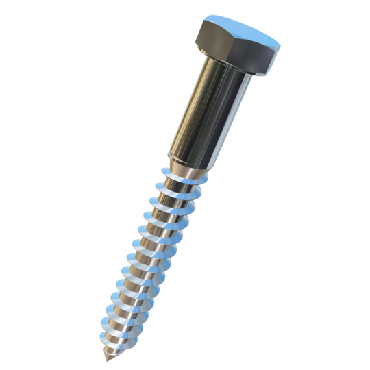 Titanium 3/8 X 3 Hex Head Allied Titanium Lag Screw