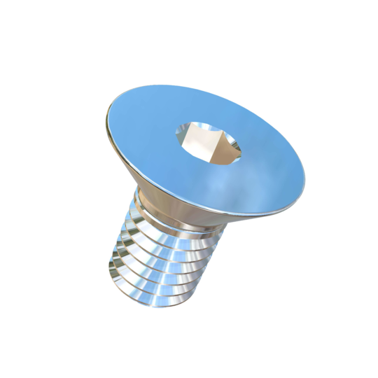 Titanium 3/8-16 X 3/4 UNC Flat Head, Socket Drive,  Allied Titanium Machine Screw with 3A Threads