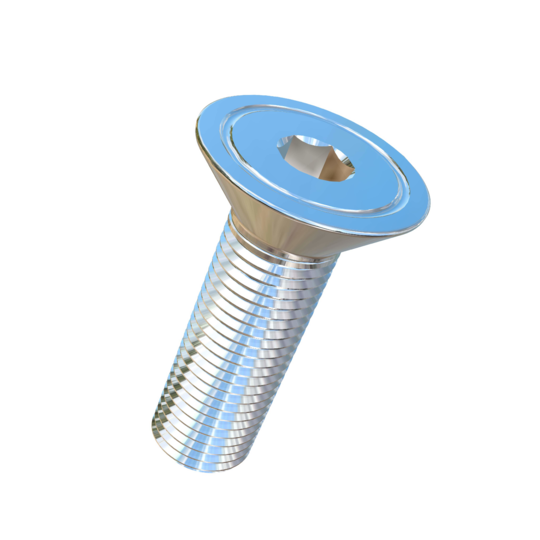 Titanium 3/8-24 X 1-1/4 UNF Flat Head, Socket Drive,  Allied Titanium Machine Screw