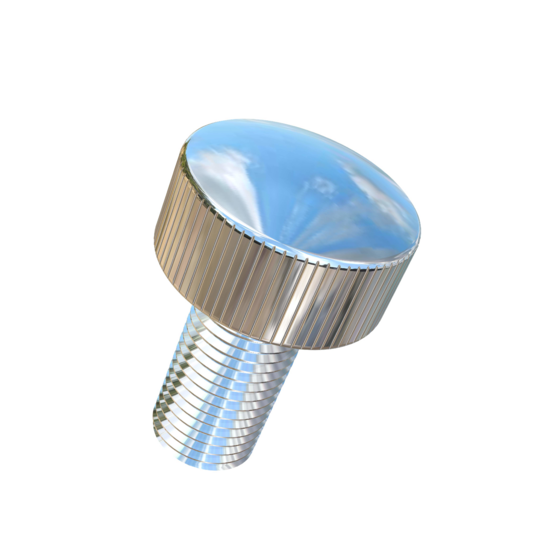 Titanium 3/8-24 X 3/4 UNF Knurled Allied Titanium Thumb Screw