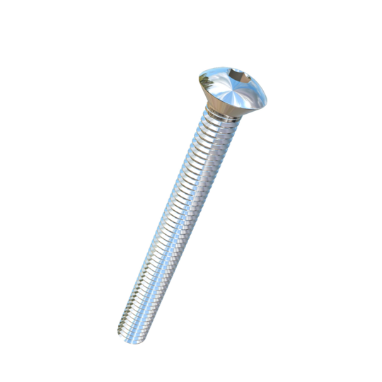 Titanium 5/16-18 X 3 UNC Oval Head Socket Drive Allied Titanium Machine Screw