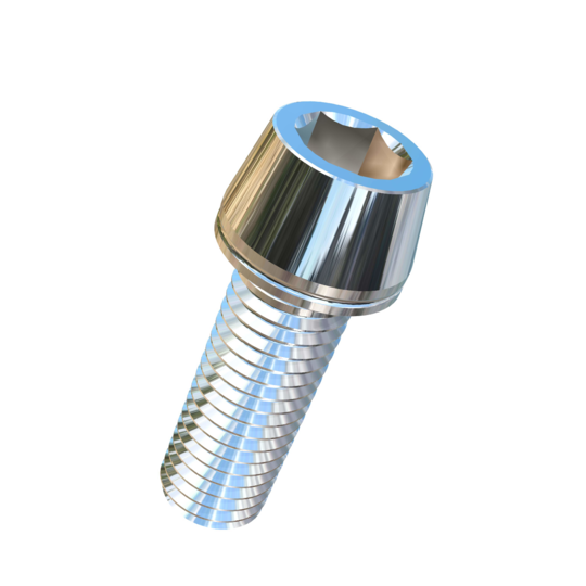 Titanium 5/8-11 X 1-3/4 UNC Allied Titanium Taper Head Socket Drive Machine Screw