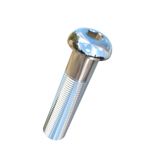 Titanium 5/8-18 X 2-3/4 UNF Button Head Socket Drive Allied Titanium Cap Screw