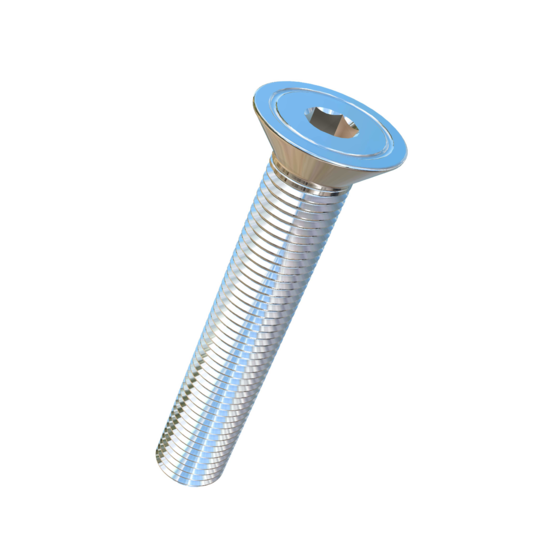 Titanium 7/16-20 X 2-1/2 UNF Flat Head, Socket Drive,  Allied Titanium Machine Screw