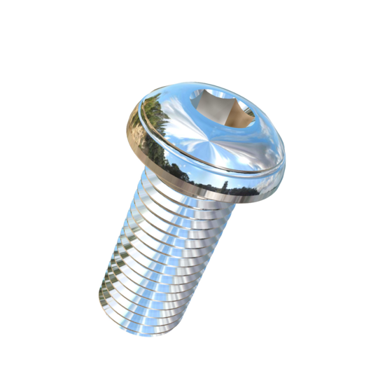 Titanium 7/8-9 X 2 UNC Button Head Socket Drive Allied Titanium Machine Screw