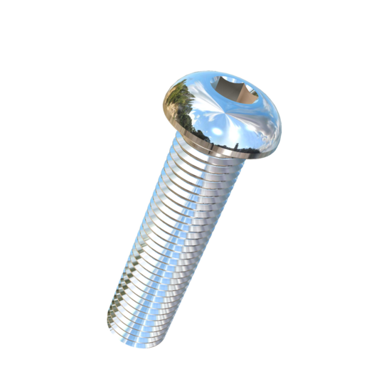 Titanium 7/8-9 X 3-1/2 UNC Button Head Socket Drive Allied Titanium Machine Screw