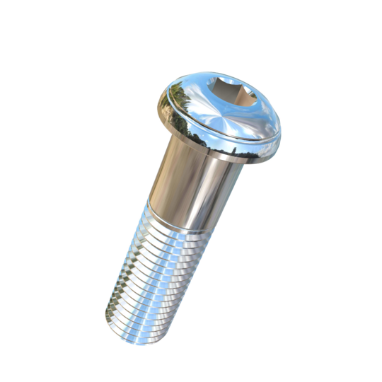 Titanium 7/8-9 X 3-1/4 UNC Button Head Socket Drive Allied Titanium Cap Screw