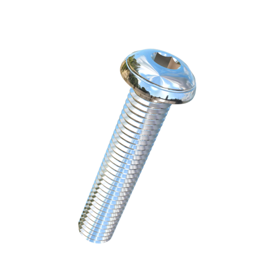 Titanium M10-1.5 Pitch X 50mm Button Head Socket Drive Allied Titanium Machine Screw