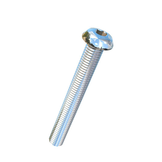 Titanium M10-1.5 Pitch X 80mm Button Head Socket Drive Allied Titanium Machine Screw