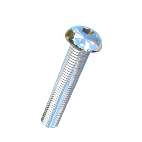 Titanium M11-1.5 Pitch X 60mm Button Head Socket Drive Allied Titanium Machine Screw