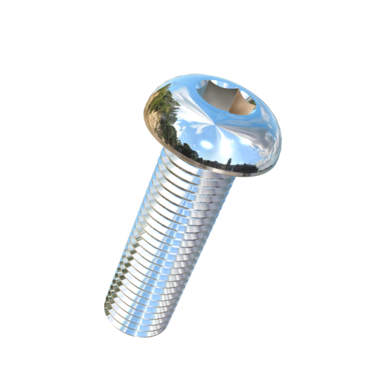 Titanium M12-1.5 Pitch X 40mm Button Head Socket Drive Allied Titanium Machine Screw