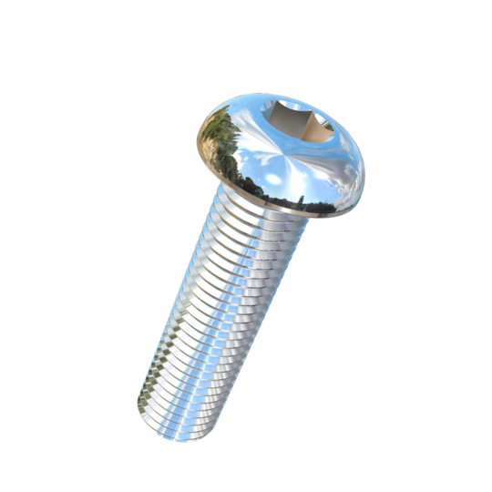 Titanium M12-1.5 Pitch X 45mm Button Head Socket Drive Allied Titanium Machine Screw