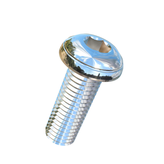 Titanium M12-1.75 Pitch X 35mm Button Head Socket Drive Allied Titanium Machine Screw