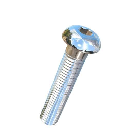 Titanium M14-2 Pitch X 70mm Button Head Socket Drive Allied Titanium Cap Screw