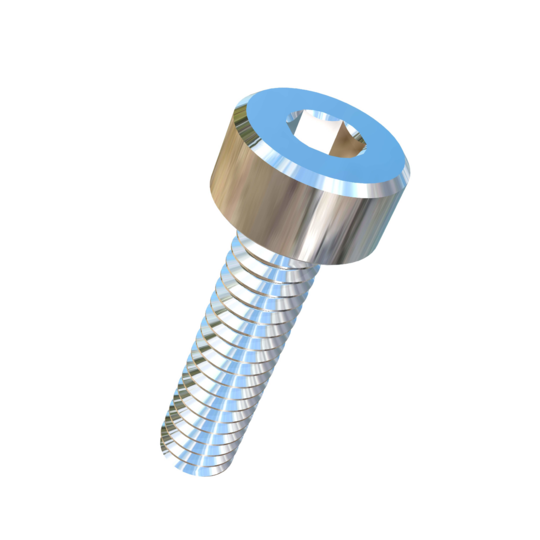 Titanium M2-0.4 Pitch X 8mm Socket Head Allied Titanium Machine Screw