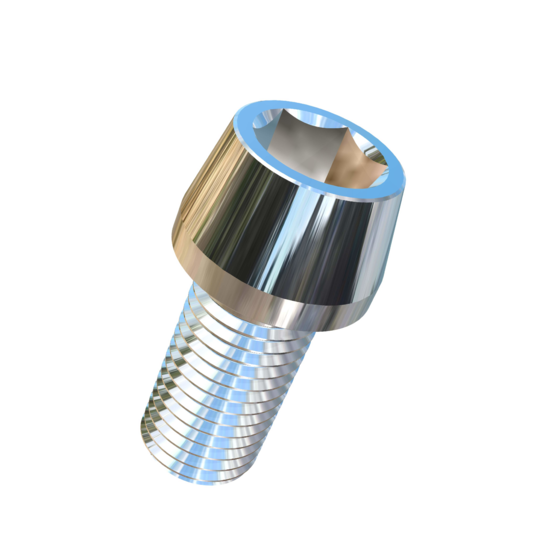 Titanium M20-2.5 Pitch X 40mm Allied Titanium Taper Head Socket Drive Machine Screw