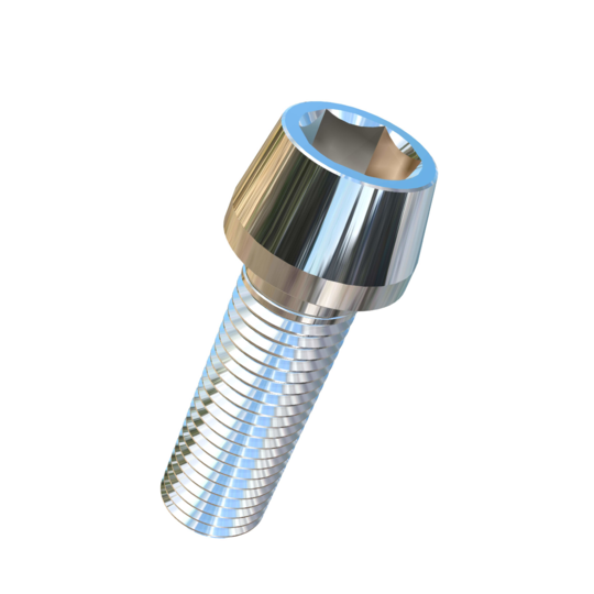 Titanium M20-2.5 Pitch X 60mm Allied Titanium Taper Head Socket Drive Cap Screw