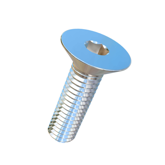 Titanium M6-1 Pitch X 22mm Flat Head Socket Drive Allied Titanium Machine Screw