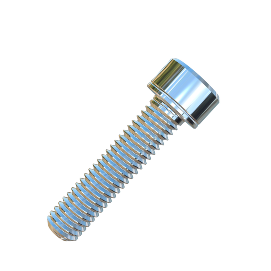 Titanium #10-32 X 13/16 UNF Socket Head Allied Titanium Machine Screw, 160,000 psi Tensile Strength with self-locking nylon patch (With Certs and CoC)